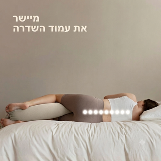 כרית הריון - גוון בז